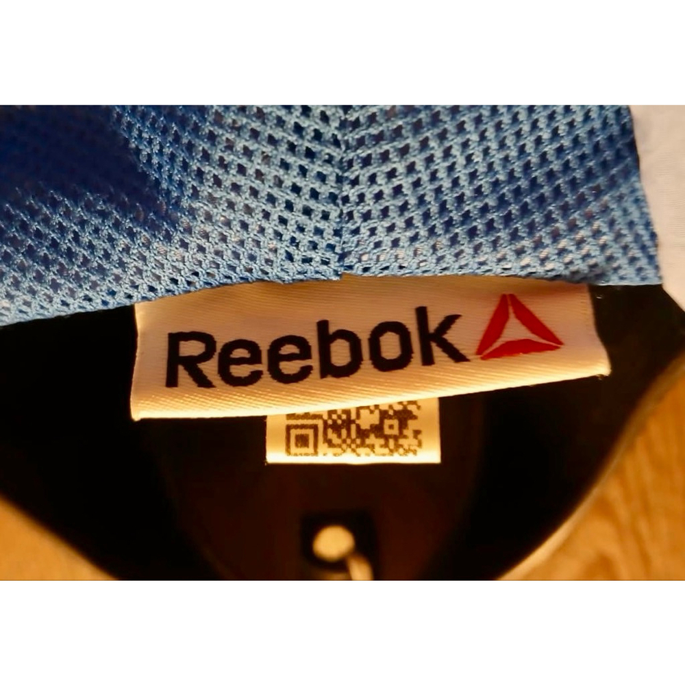 Reebok Women’s Blue Windbreaker Hooded Jacket Size S JC532 - Picture 3 of 8